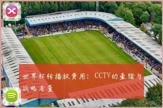 世界杯转播权费用:CCTV的豪赌与战略考量