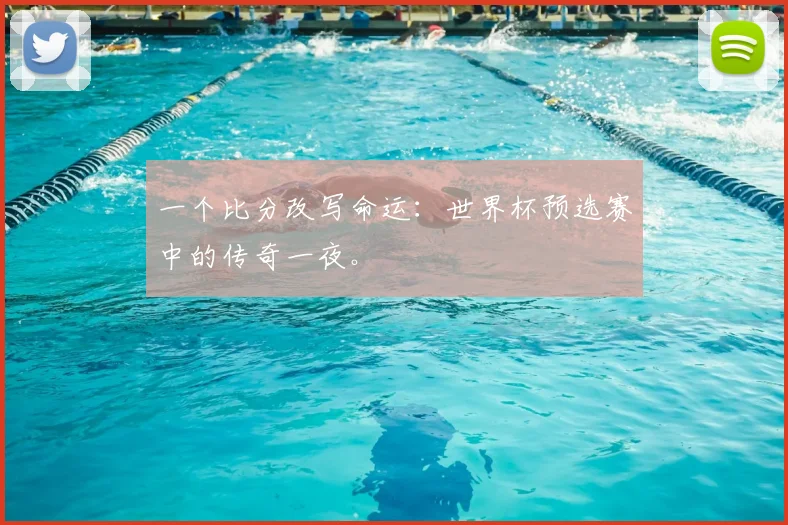 一个比分改写命运:世界杯预选赛中的传奇一夜。